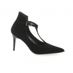 Elizabeth stuart Escarpins cuir velours noir