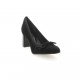 Elizabeth stuart Escarpins cuir velours noir