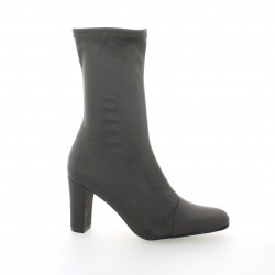 Elizabeth stuart Boots cuir velours gris