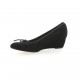 Escarpins cuir velours noir Elizabeth stuart