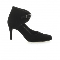 Elizabeth stuart Escarpins cuir velours noir