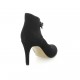 Elizabeth stuart Escarpins cuir velours noir