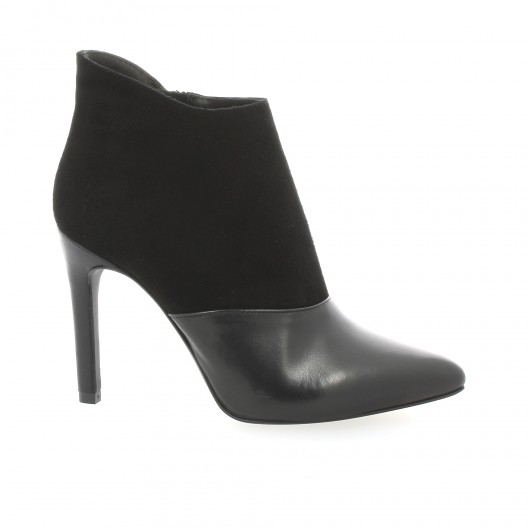 Fremilu Boots cuir noir