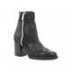 Pao Boots cuir nubuck noir