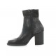 Pao Boots cuir nubuck noir