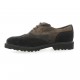 Exit Derby cuir velours noir