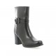 Boots cuir noir Elizabeth stuart