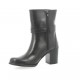 Boots cuir noir Elizabeth stuart