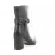 Boots cuir noir Elizabeth stuart