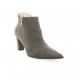 Brenda zaro Boots cuir velours gris