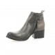 Volpato benito Boots cuir python marron