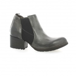 Volpato benito Boots cuir python marron