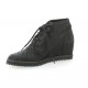 Benoite c Derby cuir serpent noir