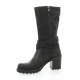 Pao Boots cuir nubuck noir