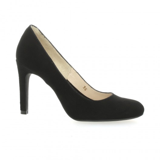 Vidi studio Escarpins cuir velours noir