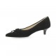 Vidi studio Escarpins cuir velours noir