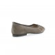 Escarpins cuir velours gris Brenda zaro