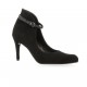 Escarpins cuir velours noir Elizabeth stuart