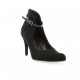 Escarpins cuir velours noir Elizabeth stuart