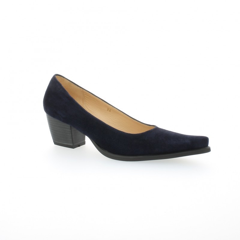 Escarpin velours sale