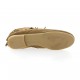 Pao Derby cuir velours camel