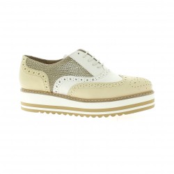 Exit Derby cuir beige