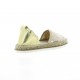 Elizabeth stuart Espadrille toile paillette beige