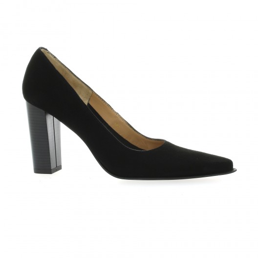 Vidi studio Escarpins cuir velours noir