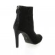 Vidi studio Boots cuir velours noir