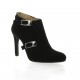 Vidi studio Boots cuir velours noir