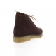 Elizabeth stuart Boots cuir velours bordeaux