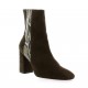 Elizabeth stuart Boots cuir velours vison