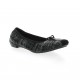 Elizabeth stuart Ballerines tissu noir