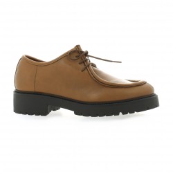 Pao Derby cuir cognac