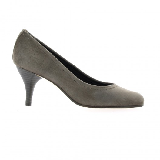 Elizabeth stuart Escarpins cuir velours taupe