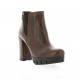 Pao Boots cuir nubuck marron