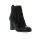 Pao Boots cuir iguane noir