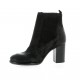 Pao Boots cuir iguane noir