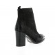 Pao Boots cuir iguane noir