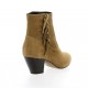 Giancarlo Boots cuir velours cognac