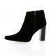 Vidi studio Boots cuir velours noir