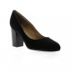 Brenda zaro Escarpins cuir velours noir