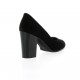 Brenda zaro Escarpins cuir velours noir