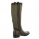 Donna piu Bottes cuir nubuck taupe