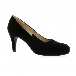 Vidi studio Escarpins cuir velours noir