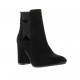 Nuova riviera Boots cuir velours noir