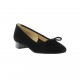 Vidi studio Ballerines cuir velours noir