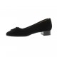 Vidi studio Ballerines cuir velours noir