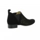 Vidi studio Boots cuir velours noir