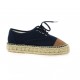 Pao Espadrille toile marine